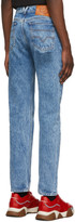 Thumbnail for your product : Versace Blue Straight Jeans