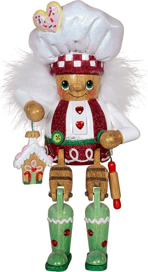Kurt S. Adler Kurt Adler 11-inch Hollywood Nutcracker™ Gingerbread Baker Boy Shelf Sitter Nutcracker