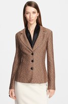 Thumbnail for your product : St. John Donegal Tweed Knit Jacket