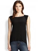 Thumbnail for your product : Saks Fifth Avenue Silk Combo Top