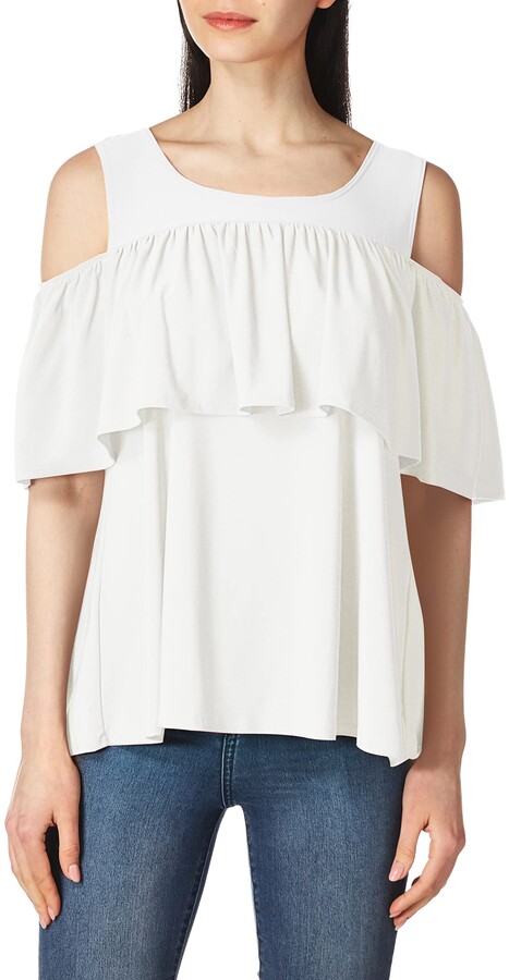 Ivory Peasant Top | Shop the world's largest collection of fashion 