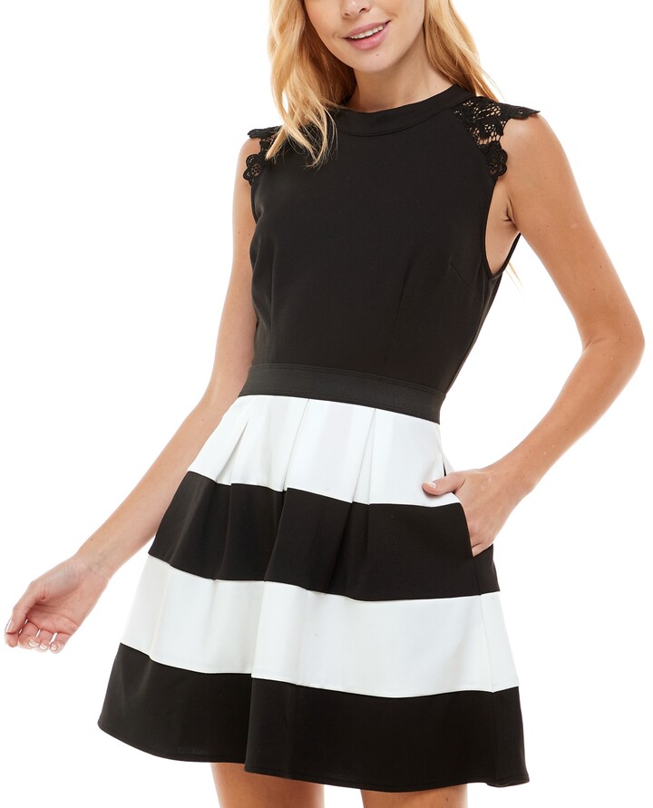 junior flare dresses