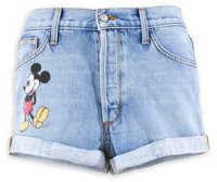 Disney Mickey Mouse Denim Shorts by SIWY