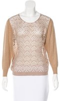 Thumbnail for your product : Dries Van Noten Cashmere Long Sleeve Top