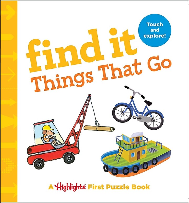 Highlights Find It Things That Go Board Book (HFC9781684372546)