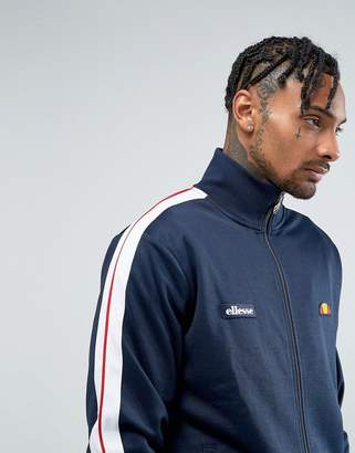Ellesse Track Jacket With Taping In Navy