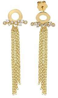 waterfall drop earrings