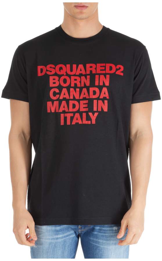 DSQUARED2 Born In Canada Made In Italy T-shirt - ShopStyle