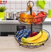 Thumbnail for your product : Sorbus Bronze 2-Tier Countertop Fruit Basket Holder & Decorative Bowl Stand