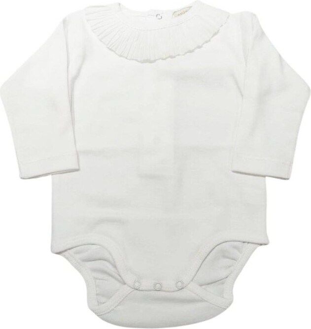 Wedoble Pleated Collar Bodysuit