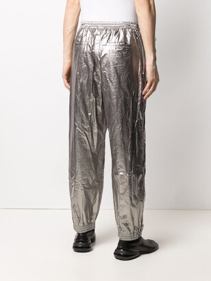 Juun.J Embroidered-Patch Trousers