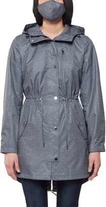 Jones New York Rain Tech Hooded Anorak Raincoat - ShopStyle