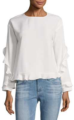 Lucca Couture Serena Ruffle Top