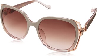 Jessica Simpson Women's J5686 Round Sunglasses with 100% UV Protection