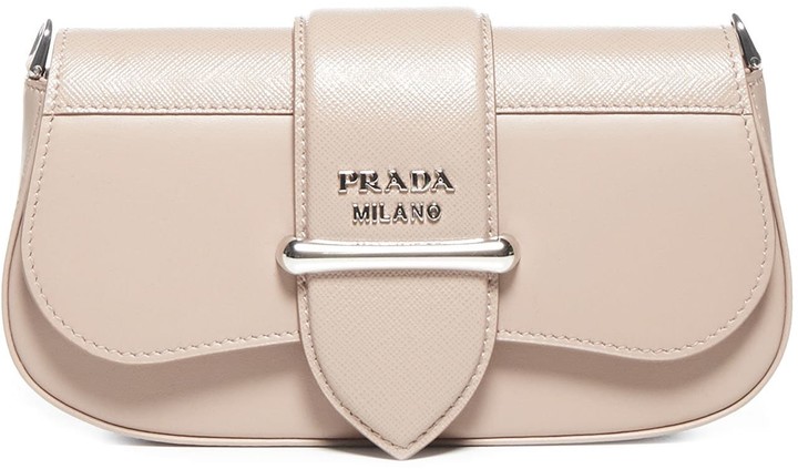 mini vega logo plaque bag