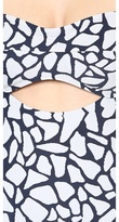 Thumbnail for your product : Zero Maria Cornejo Pebble Print Oona Swimsuit