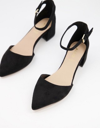 pointed mid heels