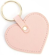 Thumbnail for your product : ROYCE New York Heart Shaped Leather Key Fob