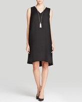 Thumbnail for your product : Lafayette 148 New York Vaughn Side Pleat Silk Dress