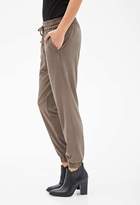 Thumbnail for your product : LOVE21 LOVE 21 Contemporary Velveteen Joggers