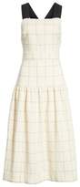 Thumbnail for your product : Sea Jacques X-Factor Grid Linen Dress