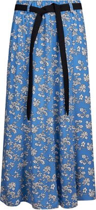 KENTEX ONLINE Womens Long Maxi Skirts in Cool Light Weight Viscose Prints Sizes 10 to 24 (16