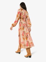 Thumbnail for your product : By Ti Mo Floral Pleated Midi Dress