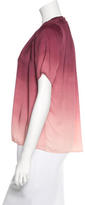 Thumbnail for your product : Ulla Johnson Ombré Pleated Top