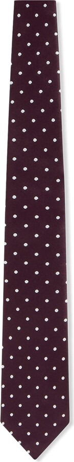 Tom Ford Silk Polka-Dot Tie