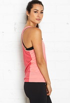 Thumbnail for your product : Forever 21 Colorblocked Racerback Tank