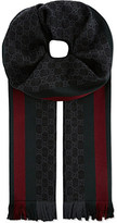 Thumbnail for your product : Gucci Verbier stripe scarf