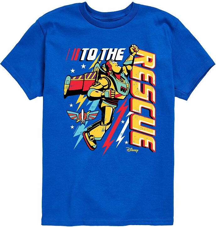 Disney / Pixar's Toy Story Buzz Boys 8-20 To The Rescue Pop Art Graphic Tee
