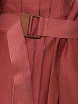 Thumbnail for your product : Issey Miyake drop crotch pleated trousers