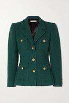 Thumbnail for your product : Alessandra Rich Wool-blend Bouclé Jacket - Green