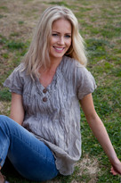Thumbnail for your product : Namastai V Neck Button Top