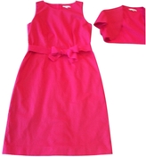 Thumbnail for your product : Paule Ka Sleeveless Dress + Matching Pink Raspberry Bolero