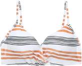 Thumbnail for your product : Vix Paula Hermanny Striped Mid-rise Bikini Briefs