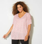Thumbnail for your product : Avenue Shimmer Mitered Pullover