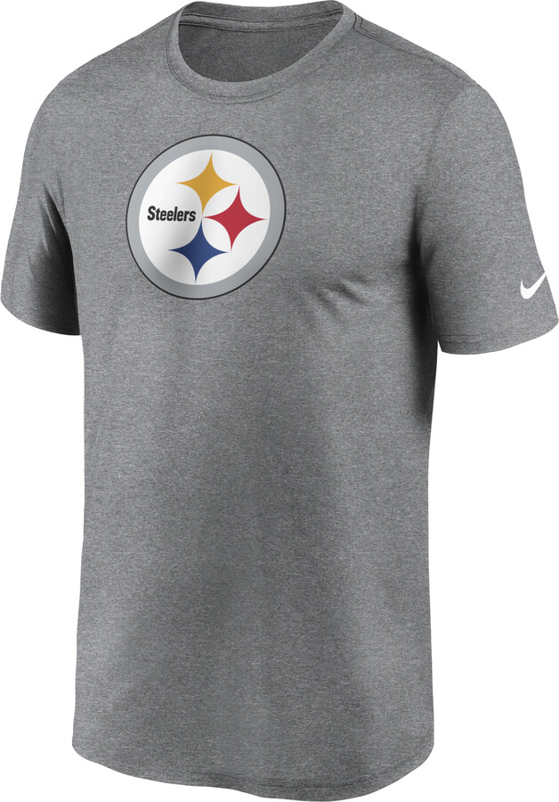 Nike Men's Dri-FIT Logo Legend (NFL Pittsburgh Steelers) T-Shirt in Grey -  ShopStyle