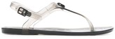 Thumbnail for your product : Coach Logo-Plaque Detail Sandals