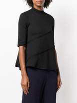Thumbnail for your product : Jil Sander Navy short-sleeve fitted top