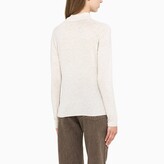 Thumbnail for your product : Vince Cream colour turtle-neck pullover
