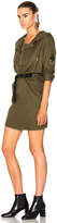 Thumbnail for your product : Saint Laurent Hooded Parka Mini Dress