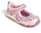 Thumbnail for your product : Stride Rite 'SRT Dana' Mary Jane Sneaker (Baby, Walker & Toddler)
