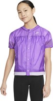 Thumbnail for your product : Nike Kids' Air Short Sleeve Snap-Up Top