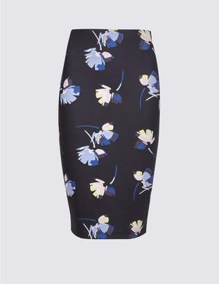 Marks and Spencer Floral Print Pencil Skirt