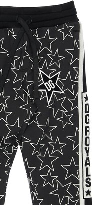 Dolce & Gabbana Stars Print Cotton Sweatpants