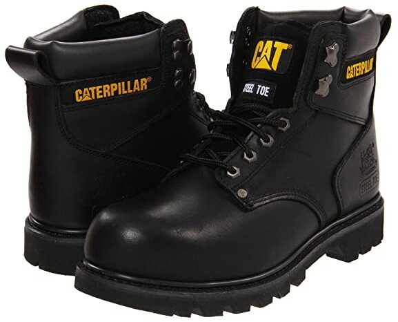 caterpillar boots mens black