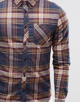 Thumbnail for your product : Element Buffalo Plaid Flannel Shirt In Regular Fit In Eclipse Navy Buttondown