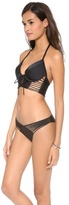 Thumbnail for your product : Luli Fama Verano de Rumba Corset Bikini Top
